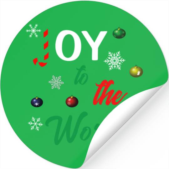 Joy to the world Stickers