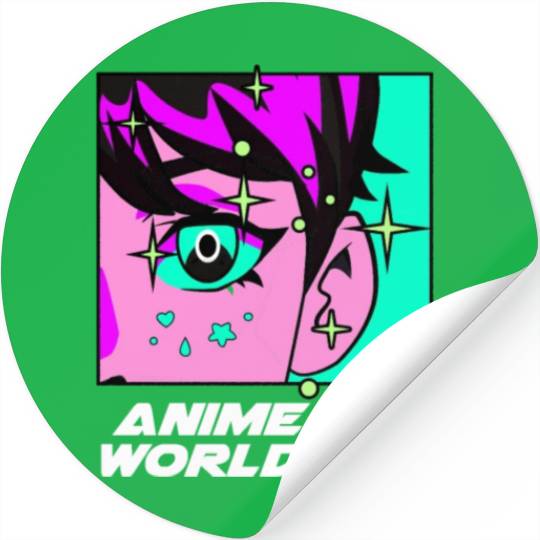 Anime On World Off Funny Japanese Humor Japan Anim Stickers