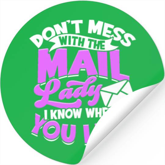 Mail Men Mail Carrier Postal Worker Postman Stickers