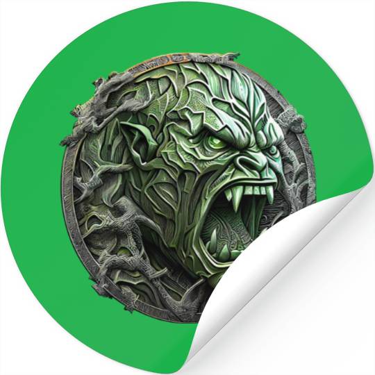 Angry Hulk Stickers