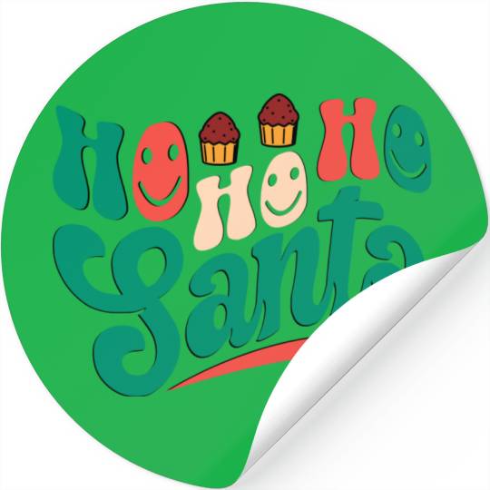 Ho Ho Ho Santa Stickers