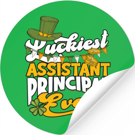 Assistant Principal Back School Teacher Principal Stickers