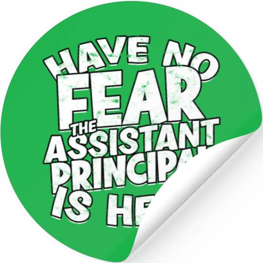 Assistant Principal Back School Teacher Principal Stickers