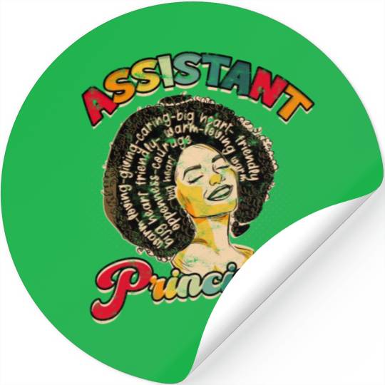 Assistant Principal Back School Teacher Principal Stickers