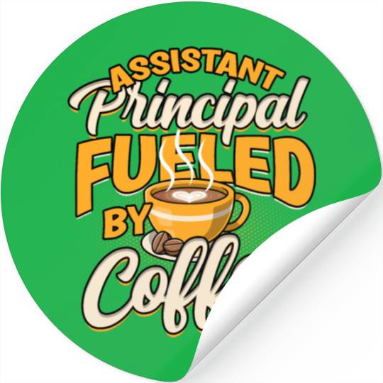 Assistant Principal Back School Teacher Principal Stickers