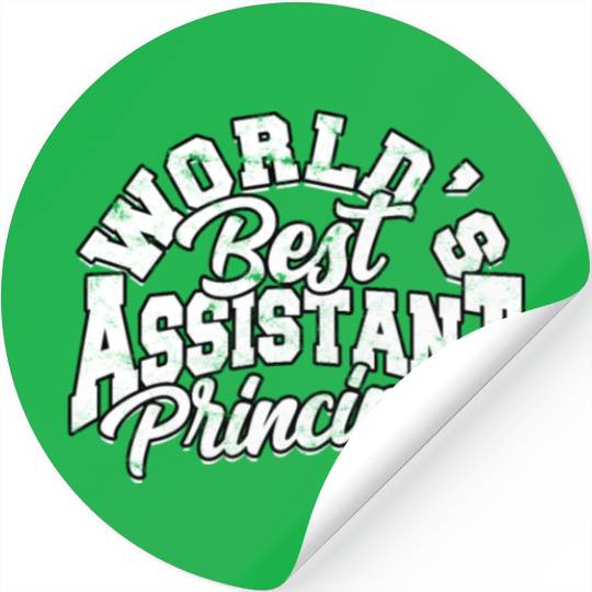 Assistant Principal Back School Teacher Principal Stickers