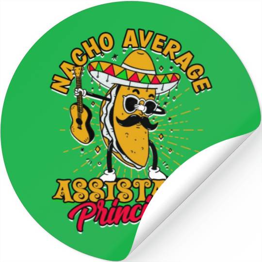 Assistant Principal Back School Teacher Principal Stickers