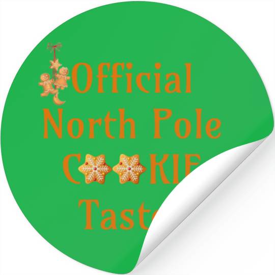 Cookie Taster Stickers
