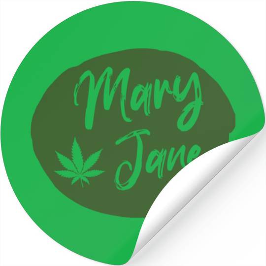 Mary Jane Drop Stickers