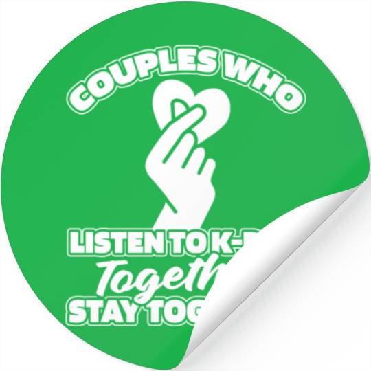 K Pop Couple Stickers