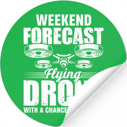 Drone , Drones, Drone Flying Stickers