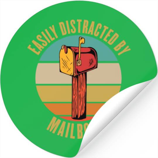 Mail delivery, Postal worker Stickers