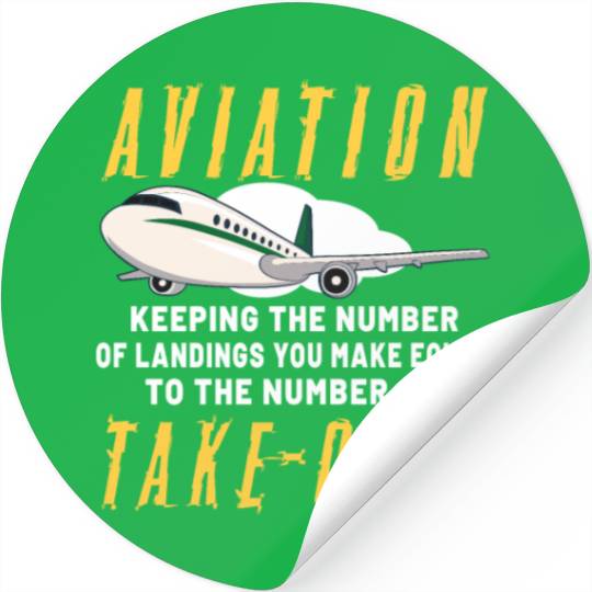 Pilot Aviation Airplane Airline Future Pilots Stickers