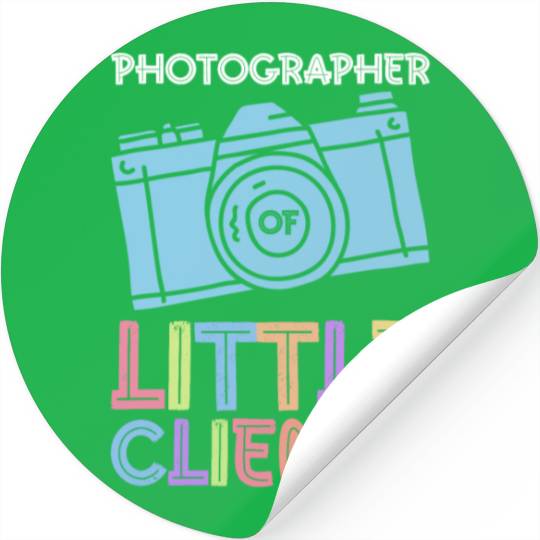 Photographer Of Little Clients - Newborn Stickers