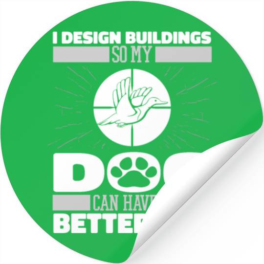 Duck Hunting Dog Stickers