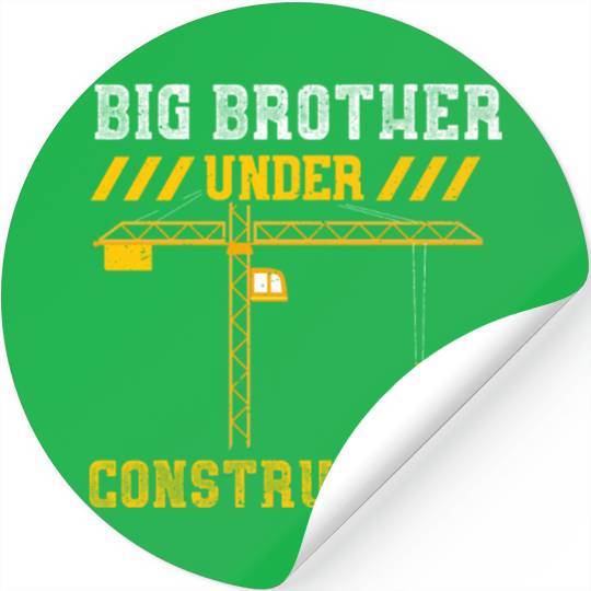 Big Brother Under Construction Stickers