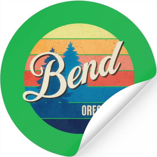 Bend - Oregon Stickers
