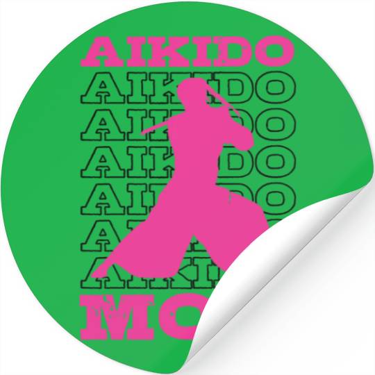 Aikido Mom Japan Taekwondo Karate Martial Arts Stickers