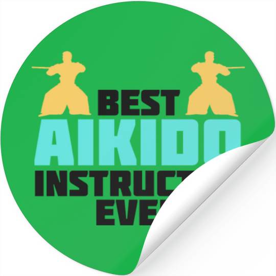 Aikido Instructor Japan Taekwondo Karate Martial Stickers