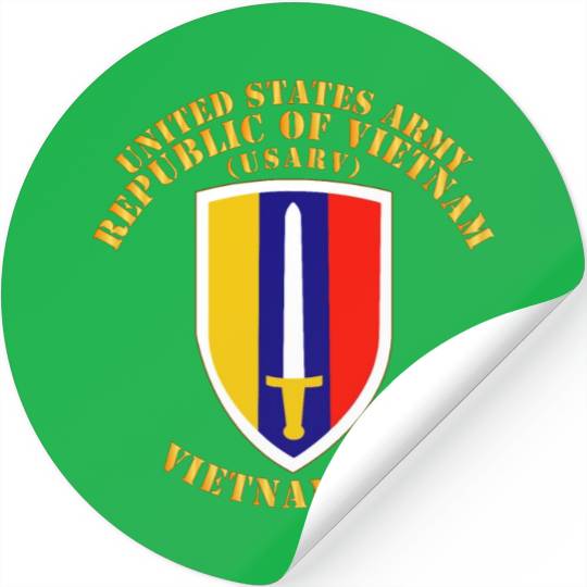 Army US Army Vietnam USARV Vietnam War Stickers