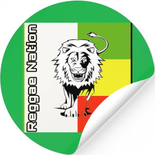 Reggae Nation Stickers