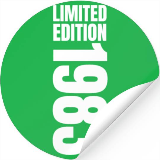 40 Years Vintage 1983 Retro 40th Birthday Stickers