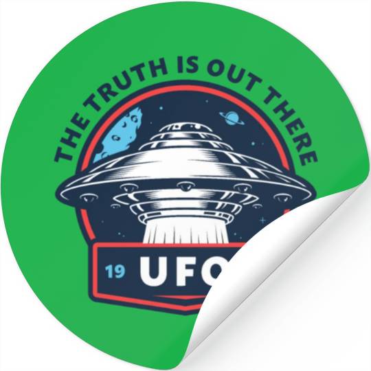 UFO 1947 The Truth Is Out There Stickers