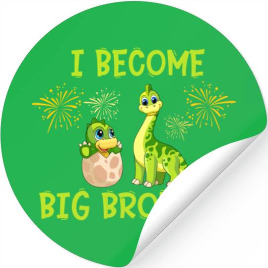 Big brother dinosaur Stickers