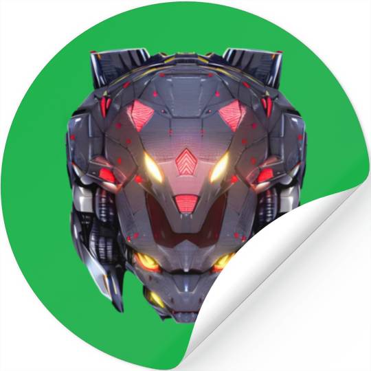 Cyberpunk nft cobra animal robot 8817930 Stickers