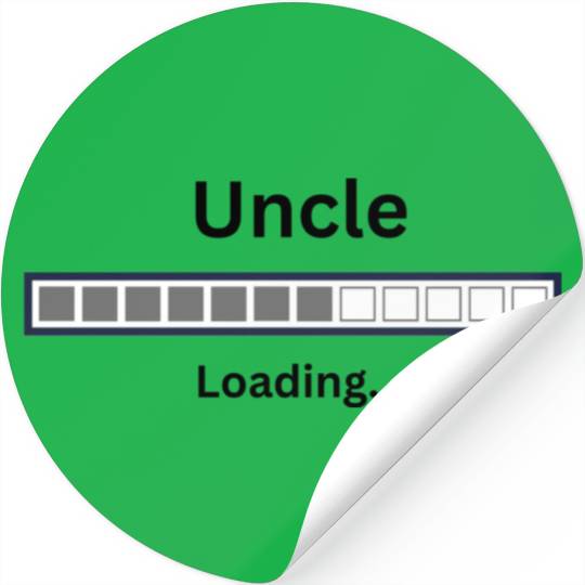 Uncle is loading Stickers