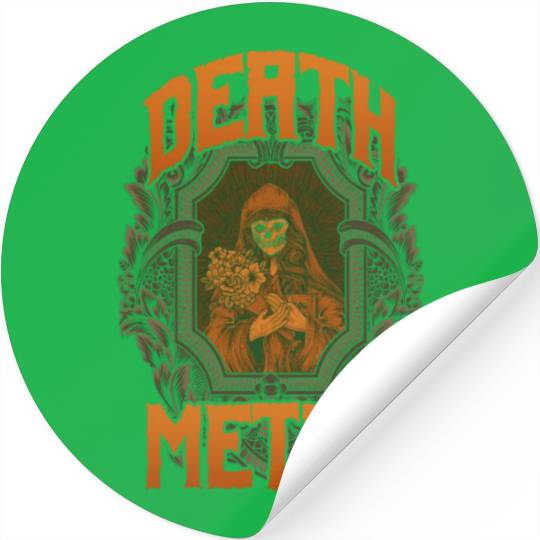 Goth Rock Satan Festivals Death Metal Stickers