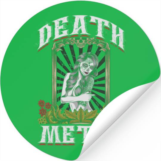 Goth Rock Satan Festivals Death Metal Stickers