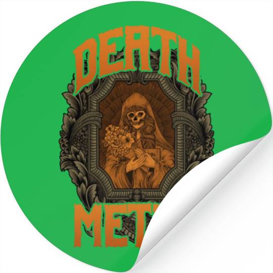 Goth Rock Satan Festivals Death Metal Stickers