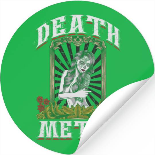 Goth Rock Satan Festivals Death Metal Stickers