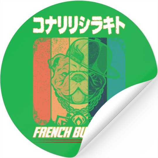 dogs are my favorite people french bulldogs funny Stickers