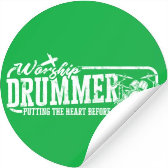 drumsticks Drum Music Christian Drummer church Stickers