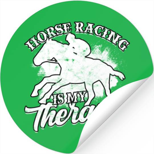 Horse Racing Equestrian Horseback Horse Racer Stickers