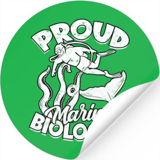 Marine Biologist Mammal Sea Animals Ocean Biology Stickers