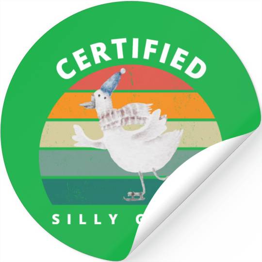 Funny Goose Lover Farmer Farm Life Stickers