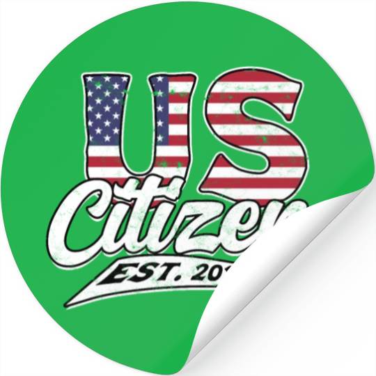 US Immigrant Indigenous USA Immigrants america Stickers