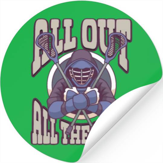 Lacrosse Player Lacrosse Coach Lax Player Sports Stickers