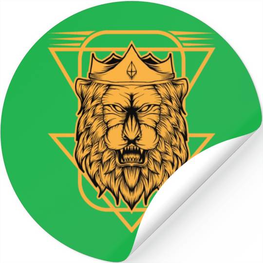 Lion King Coat Of Arms Stickers