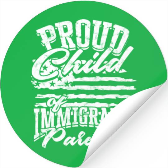 US Immigrant Indigenous USA Immigrants america Stickers