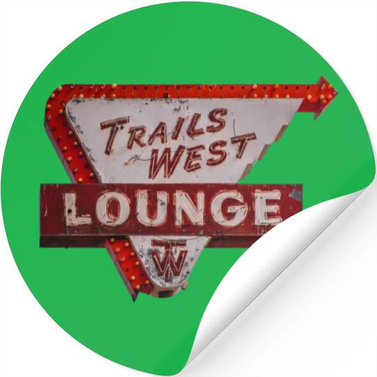 Trails West Lounge Route 66 Tucumcari New Mexico Stickers