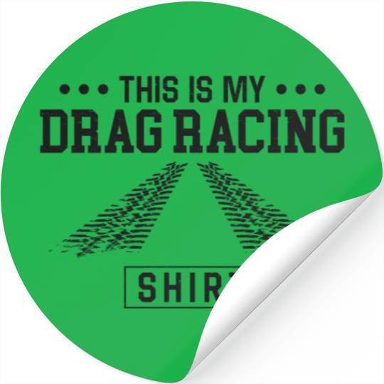 Drag Racing Race Car Vintage This Stickers