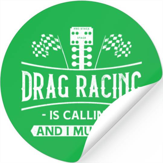 Drag Racing Race Car Drag Racing Stickers