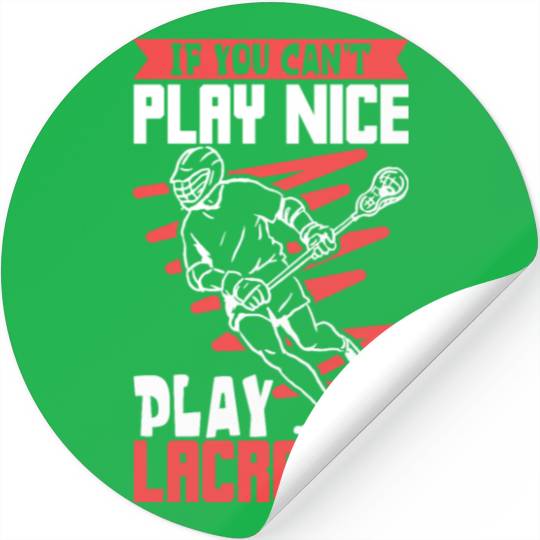 Lacrosse Player Lacrosse Coach Lax Player Sports Stickers