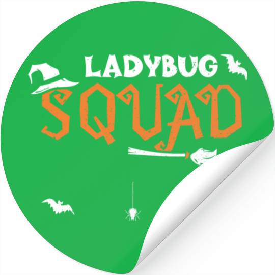Ladybug Squad - Halloween Stickers