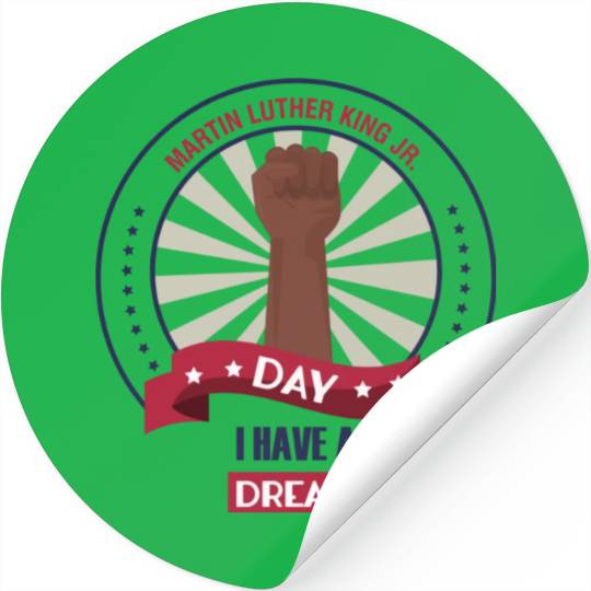 Martin Luther King Jr. Day Stickers