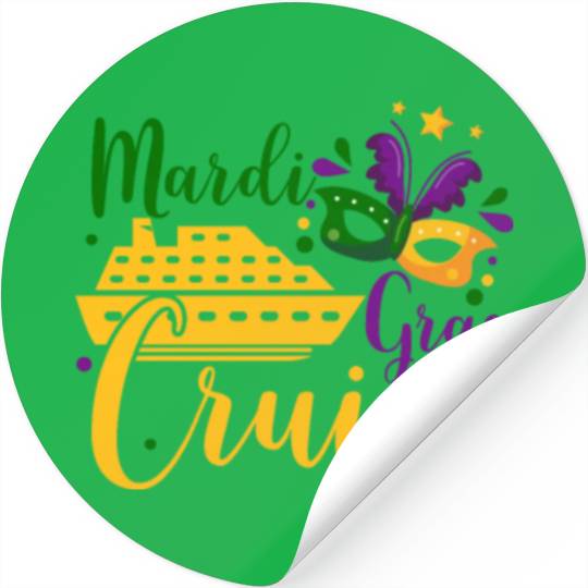 Mardi Gras Cruise Stickers